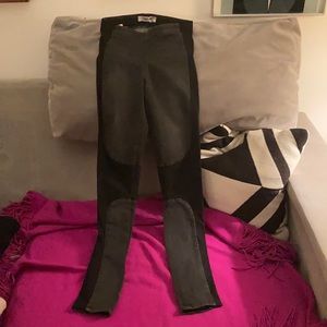 Helmut Lang denim leggings